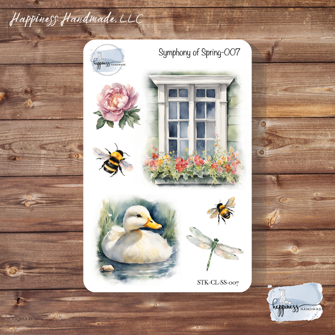 Symphony of Spring Sticker Bundle