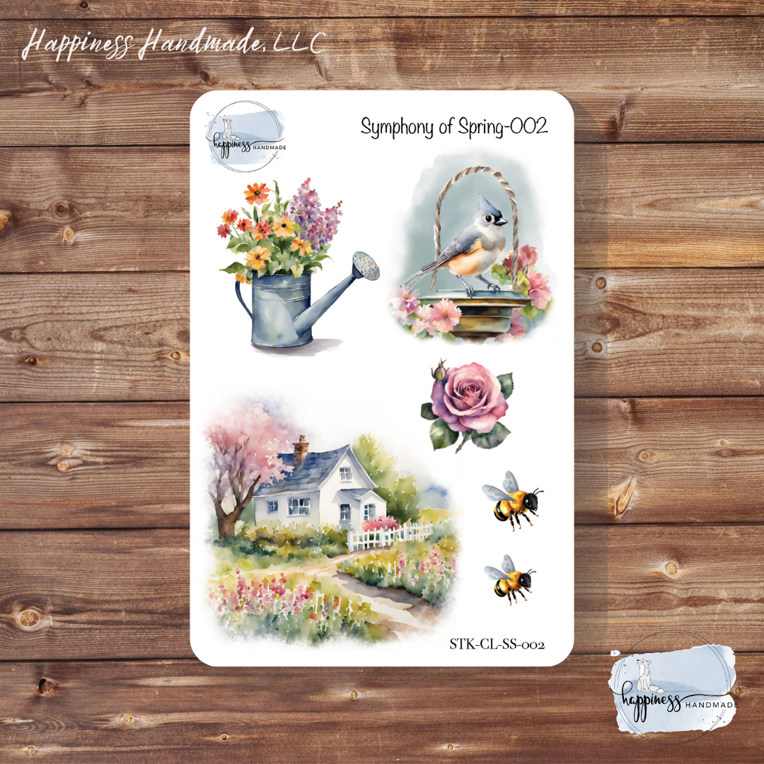 Symphony of Spring Sticker Bundle