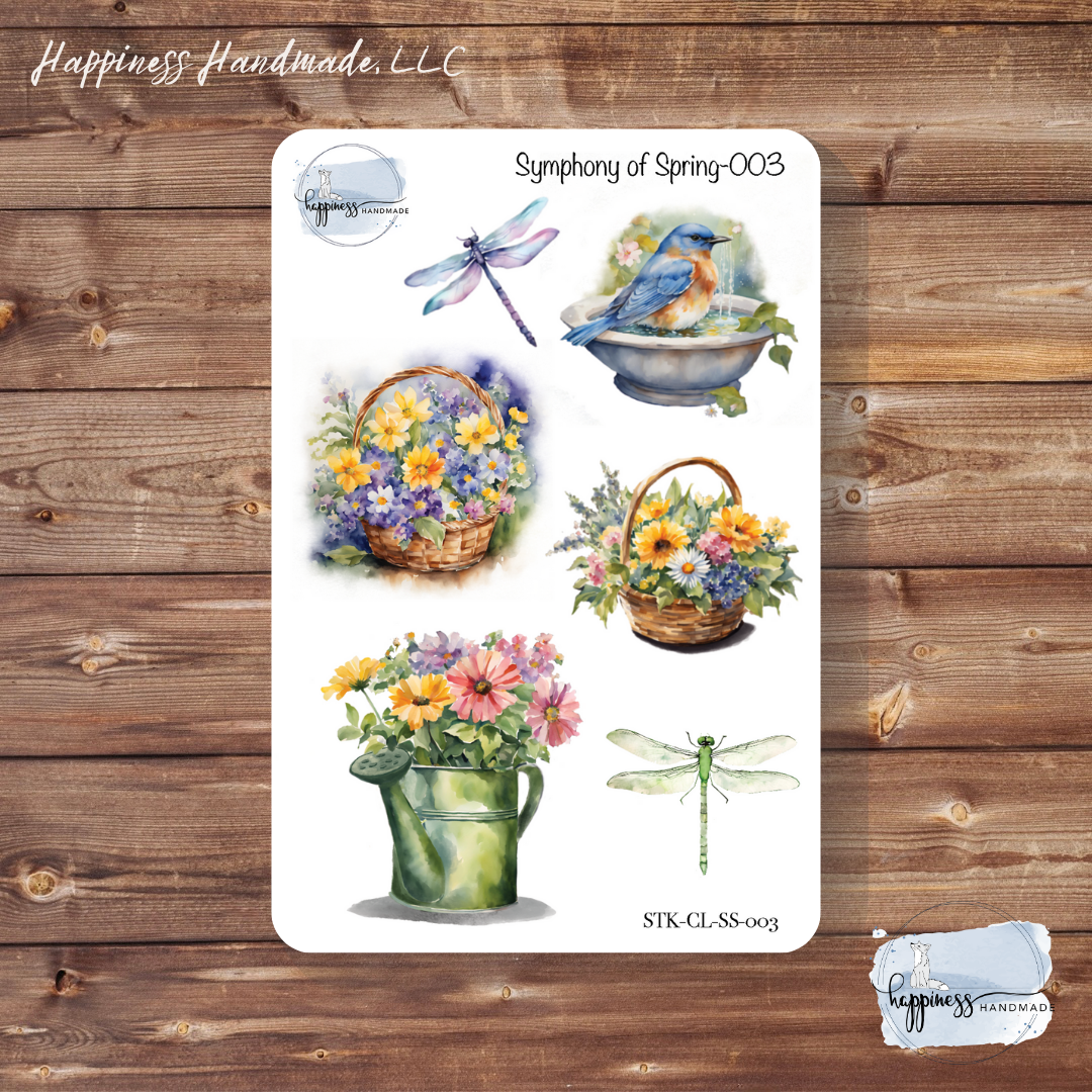 Symphony of Spring Sticker Bundle