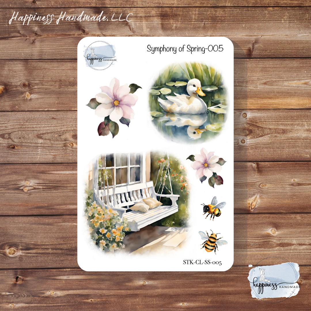 Symphony of Spring Sticker Bundle