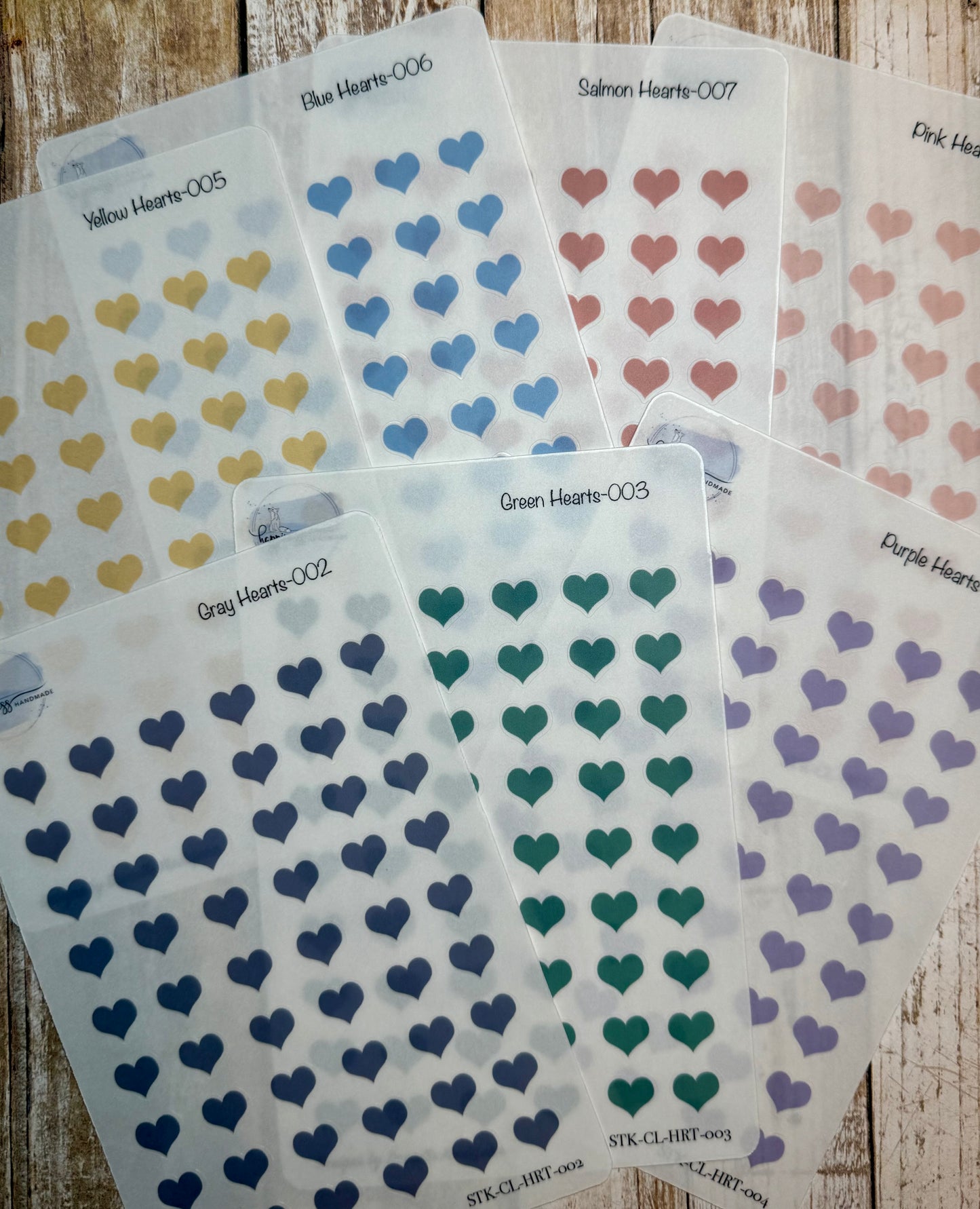 Heart Stickers