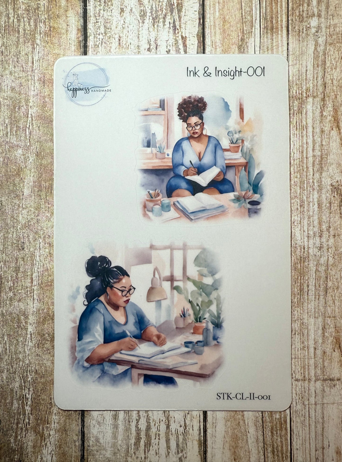 Figures in Beige Sticker Bundle