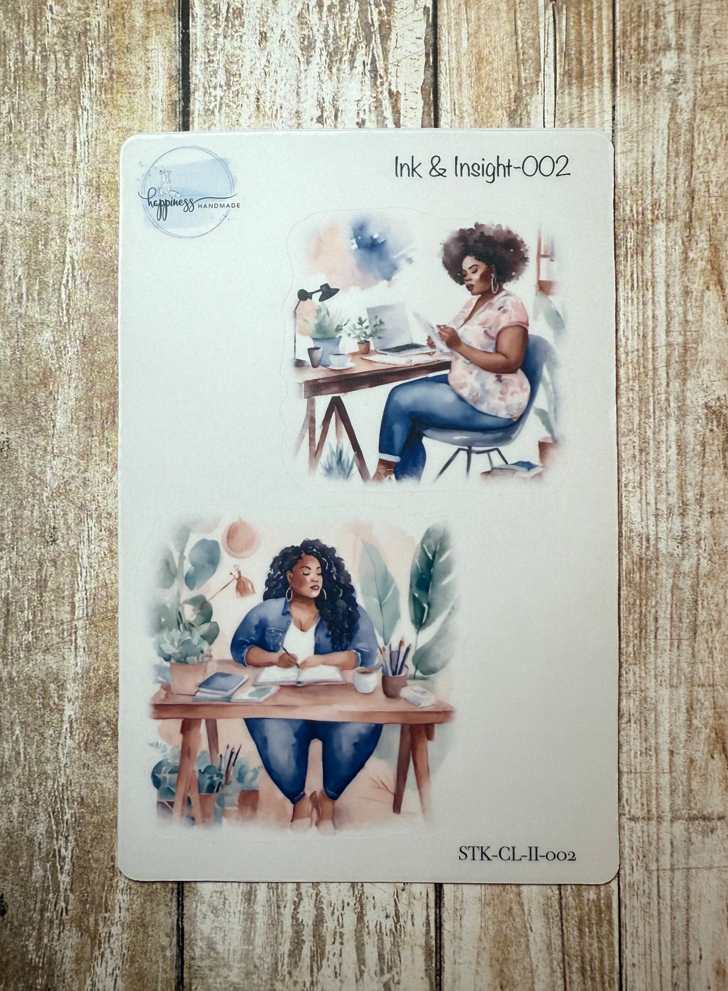 Figures in Beige Sticker Bundle