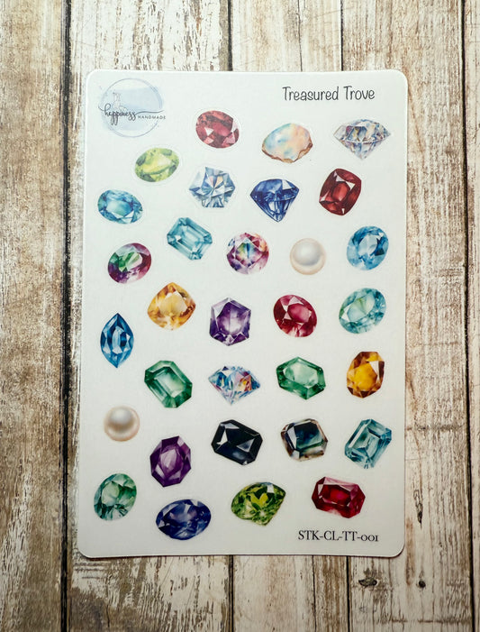 Treasured Trove-Sticker Sheet