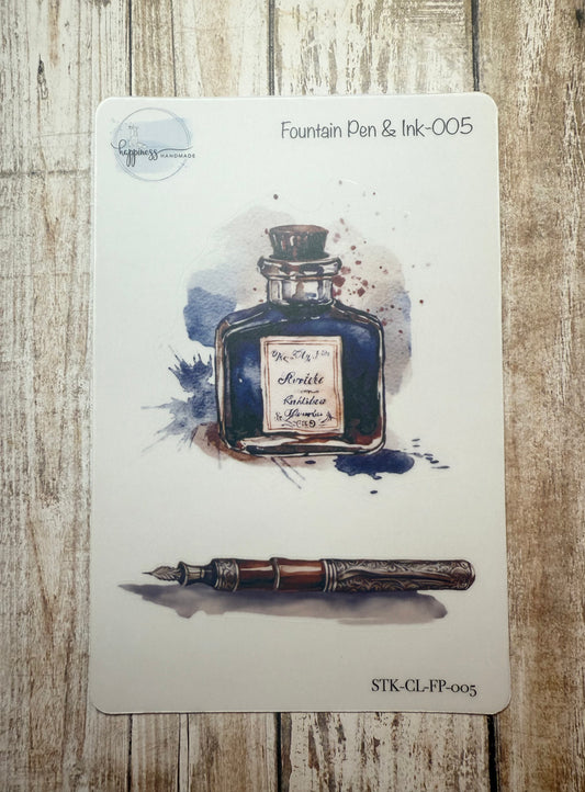 Fountain Pen & Ink-005