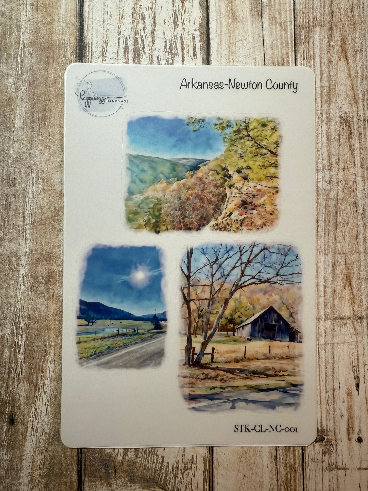 Newton County-Sticker Sheet