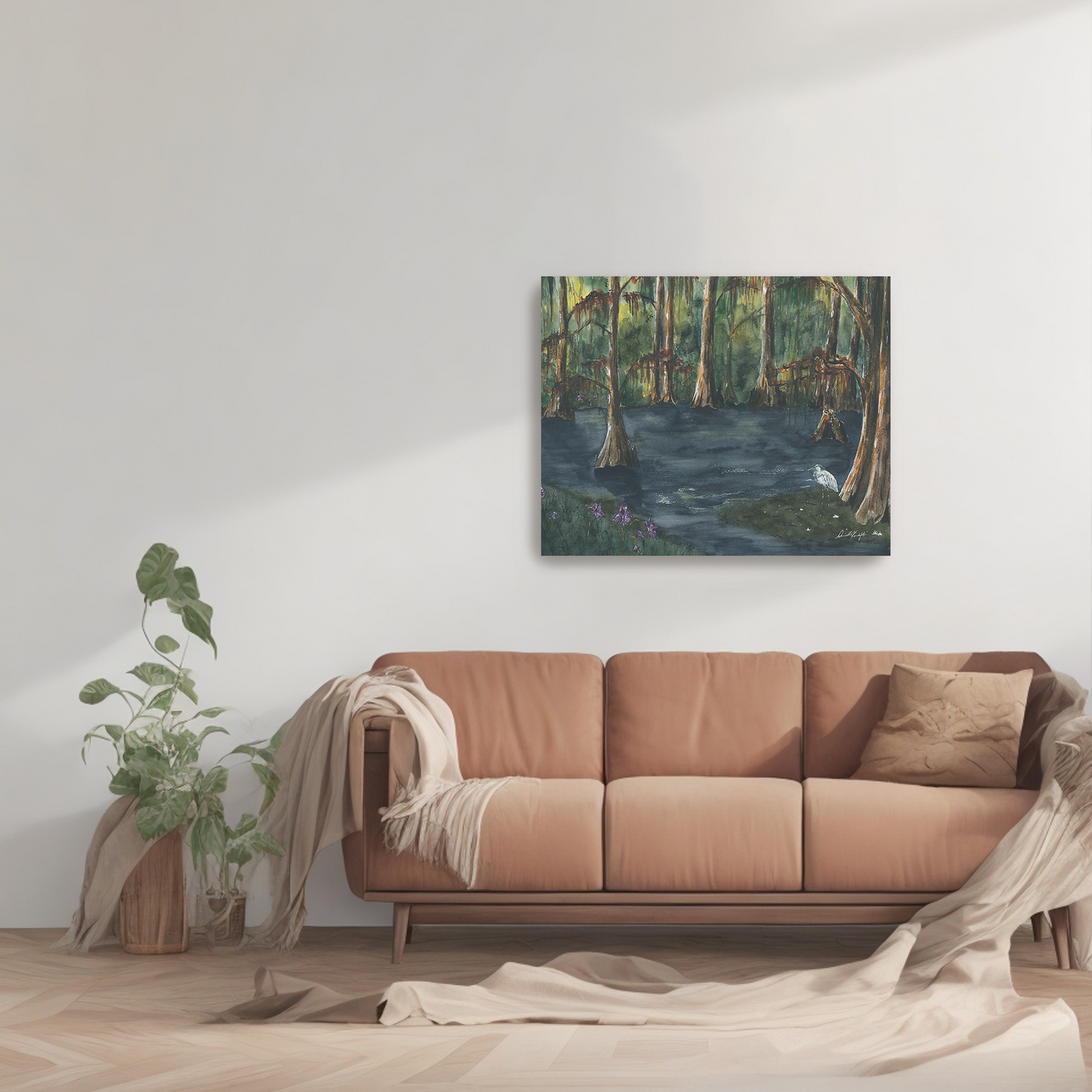 Sunset in the Swamp-Canvas