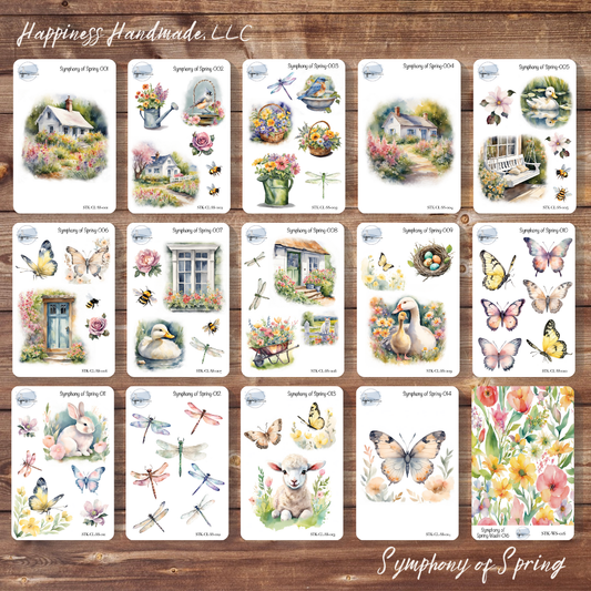 Symphony of Spring Sticker Bundle